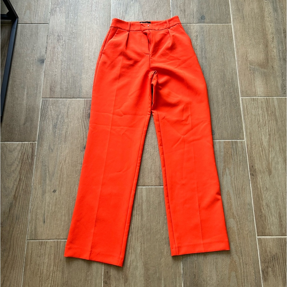 ASOS design orange suit pants